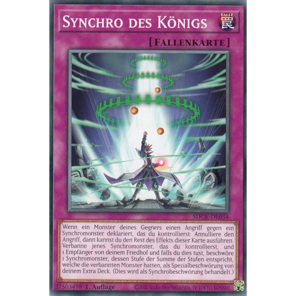 Synchro des K&ouml;nigs SDCK-DE034