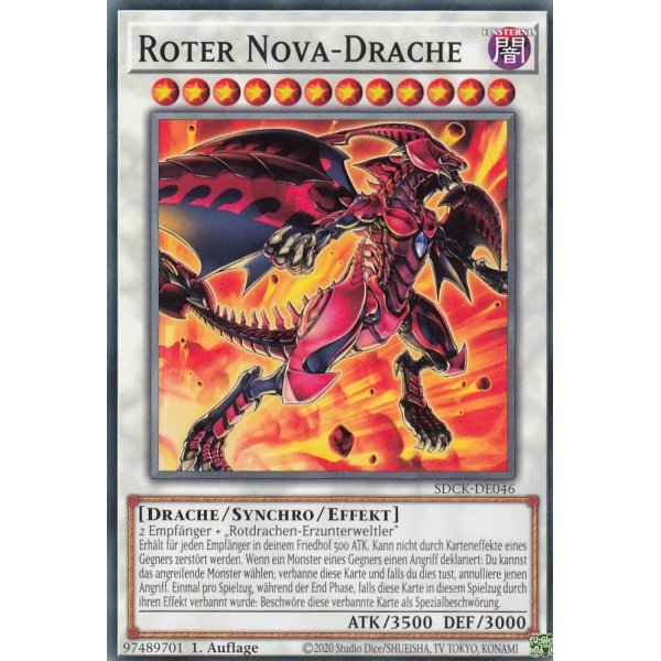 Roter Nova-Drache SDCK-DE046