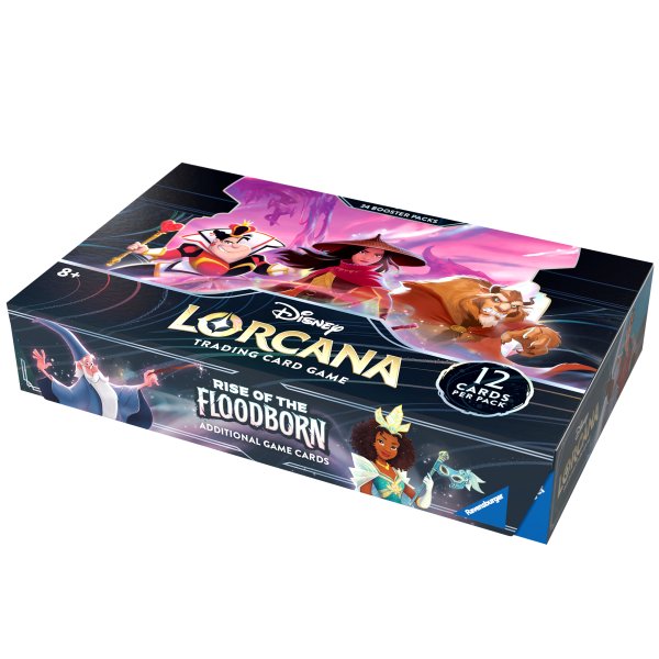 Disney Lorcana: Rise of the Floodborn - Display mit 24 Booster Packs (Englisch)
