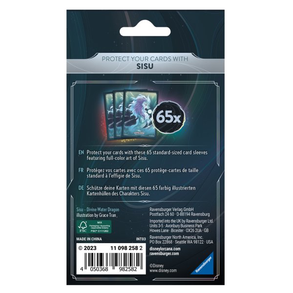Disney Lorcana: Aufstieg der Flutgestalten - Kartenh&uuml;llen Sisu