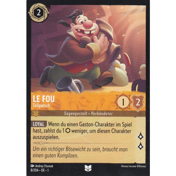 Le Fou - Tollpatsch Holo 8/204