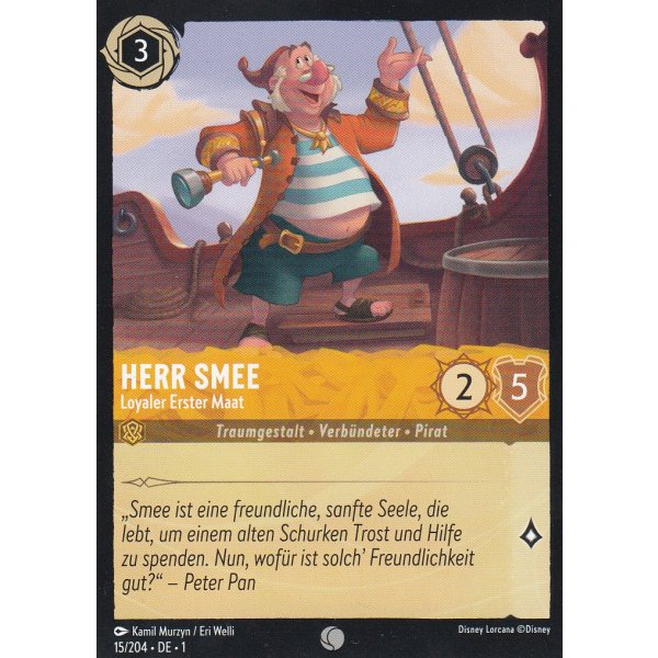 Herr Smee - Loyaler Erster Maat Holo 15/204