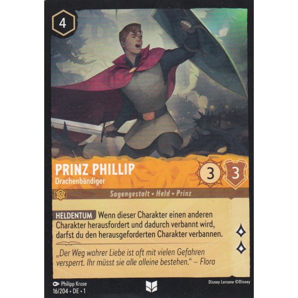 Prinz Phillip - Drachenb&auml;ndiger 16/204