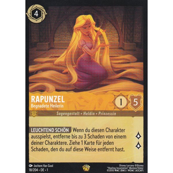 Rapunzel - Begnadete Heilerin Holo 18/204
