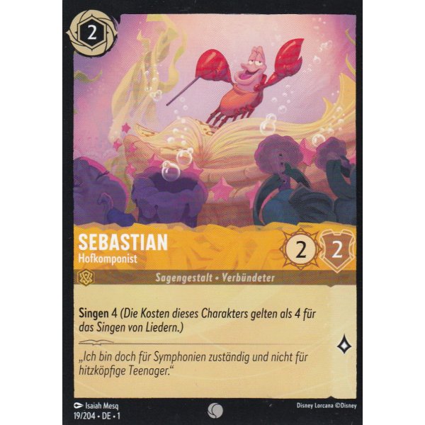 Sebastian - Hofkomponist 19/204