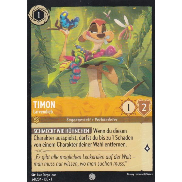 Timon - Larvendieb Holo 24/204