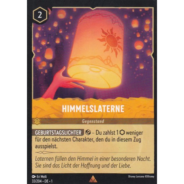 Himmelslaterne Holo 33/204