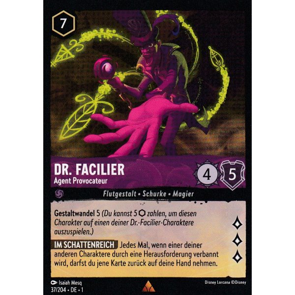 Dr. Facilier - Agent Provocateur 37/204