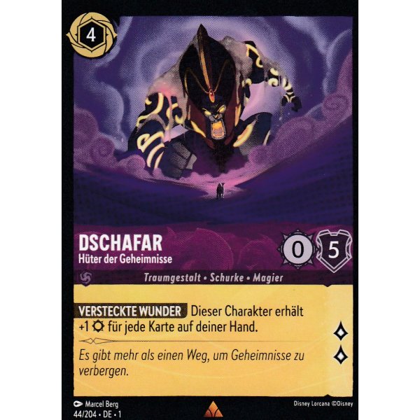 Dschafar - H&uuml;ter der Geheimnisse 44/204