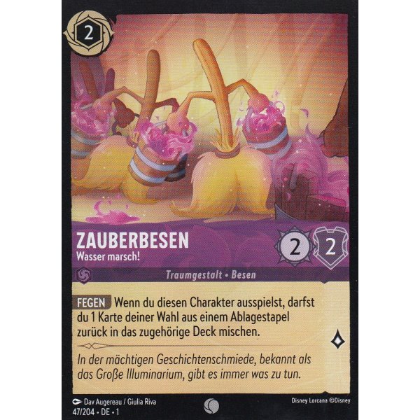 Zauberbesen - Wasser marsch! Holo 47/204