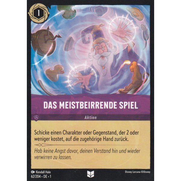 Das Meistbeirrende Spiel 62/204