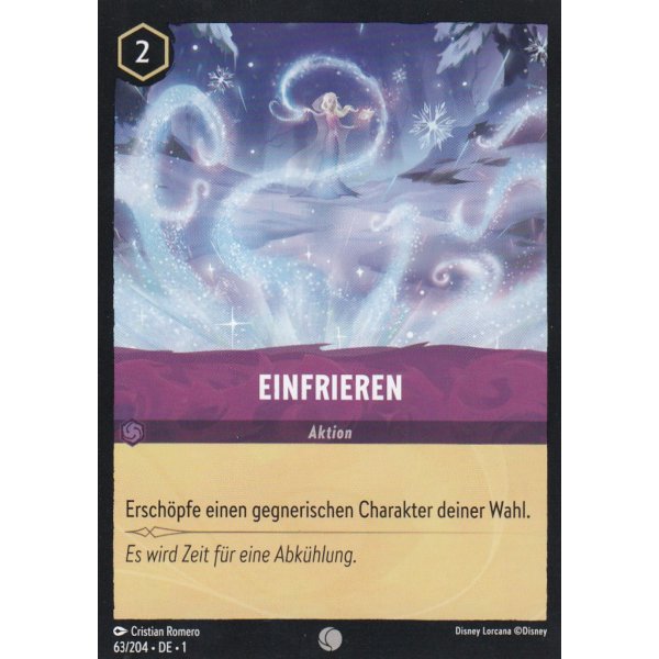 Einfrieren 63/204
