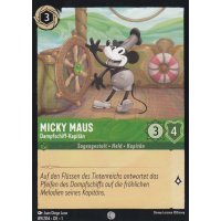 Micky Maus - Dampfschiff-Kapitän Holo 89/204