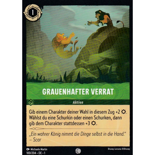 Grauenhafter Verrat Holo 100/204