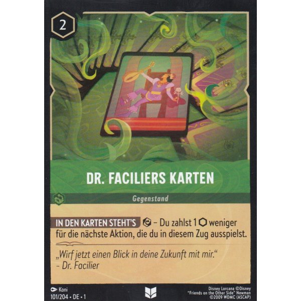 Dr. Faciliers Karten Holo 101/204