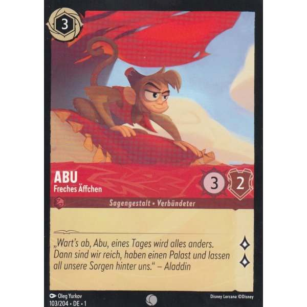 Abu - Freches &Auml;ffchen Holo 103/204