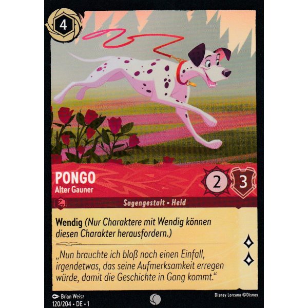 Pongo - Alter Gauner 120/204