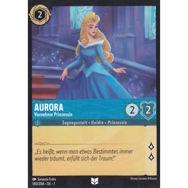 Aurora - Vornehme Prinzessin Holo 140/204