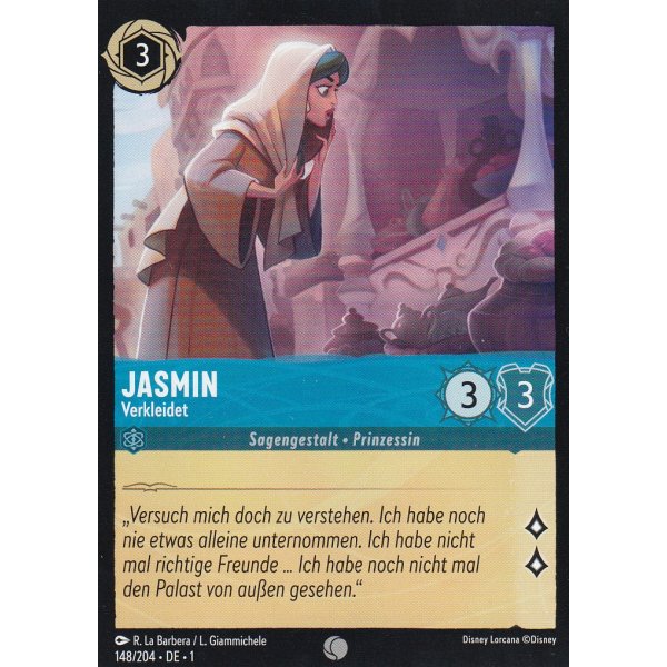 Jasmin - Verkleidet Holo 148/204