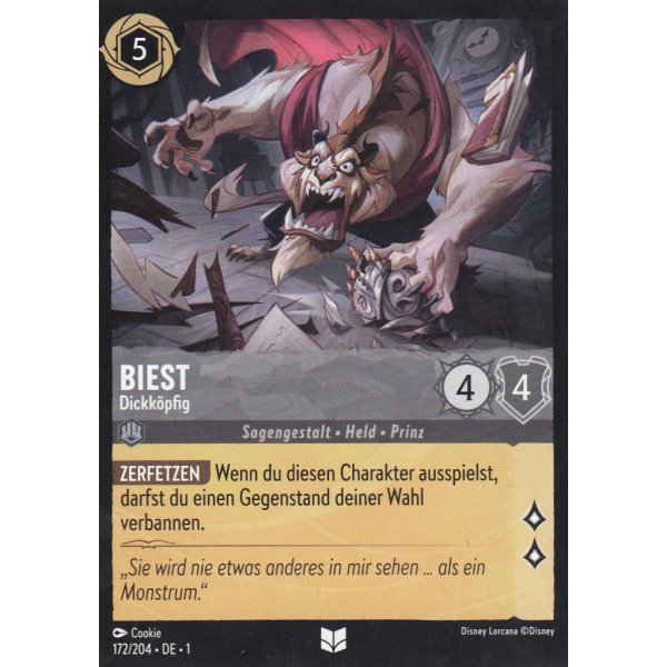 Biest - Dickk&ouml;pfig Holo 172/204