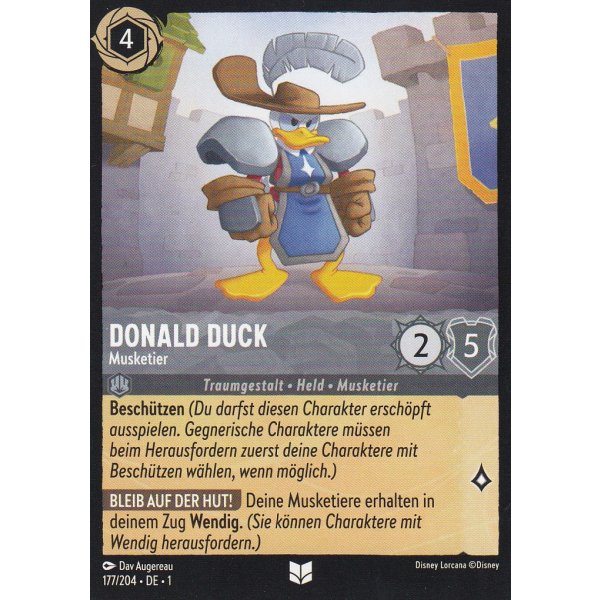 Donald Duck - Musketier 177/204