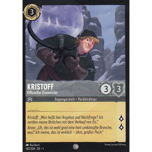 Kristoff - Offizieller Eismeister 182/204