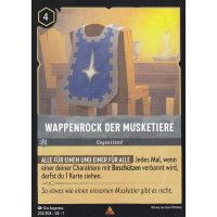 Wappenrock der Musketiere Holo 203/204