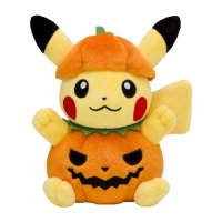 Pumpkin Pikachu Pokemon Pl&uuml;schfigur - Paldea Spooky Halloween Kollektion 2023