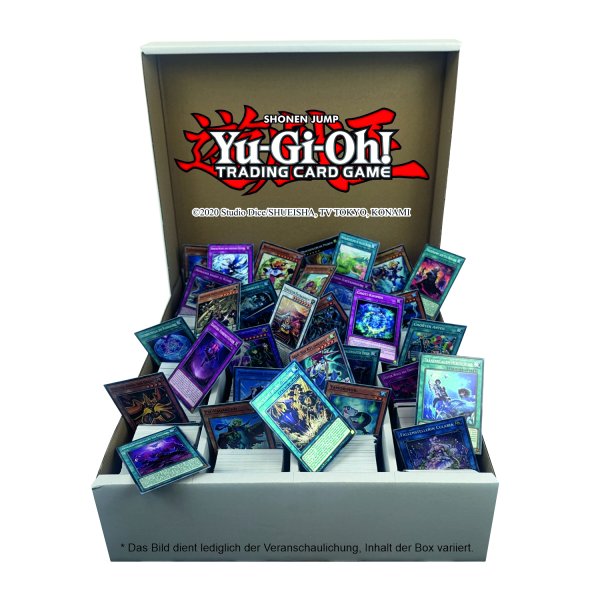 YuGiOh! DEUTSCHE Bulk Karten Sammlung boosterfrisch in Storage Box (ca. 4000 Karten)
