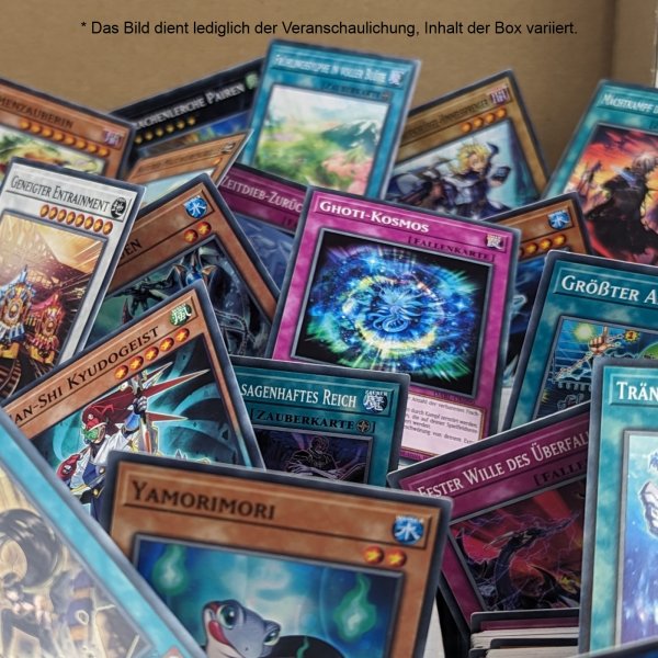 YuGiOh! DEUTSCHE Bulk Karten Sammlung boosterfrisch in Storage Box (ca. 4000 Karten)