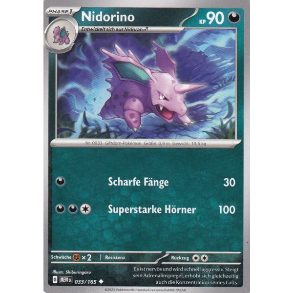 Nidorino 033/165