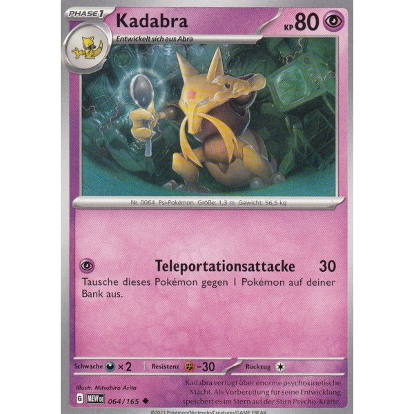 Kadabra 064/165