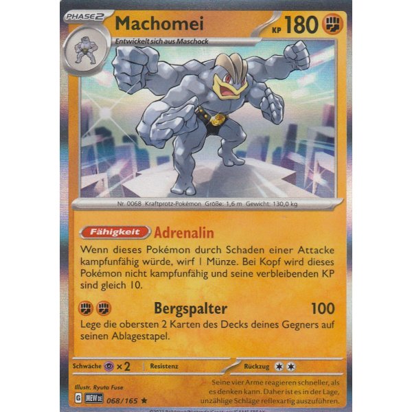 Machomei 068/165 Holo