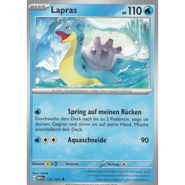 Lapras 131/165