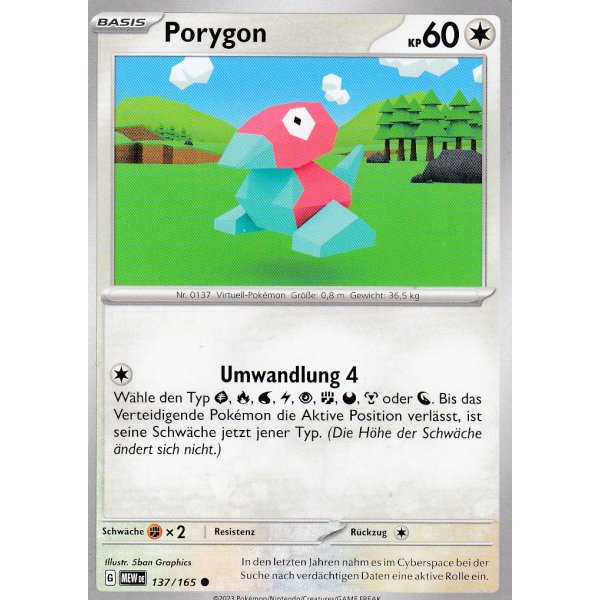 Porygon 137/165