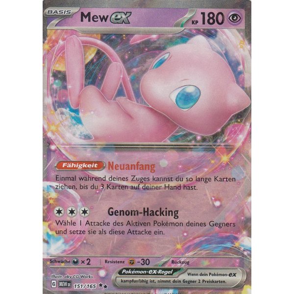 Mew ex 151/165
