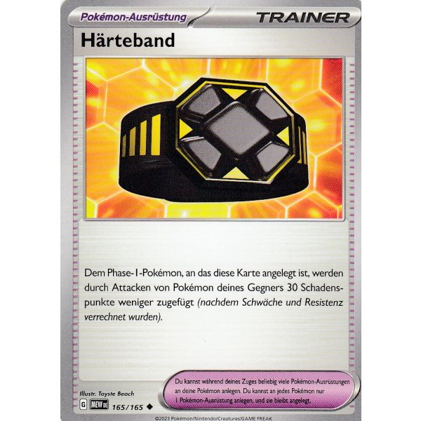 H&auml;rteband 165/165