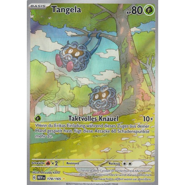 Tangela 178/165 Illustration Rare
