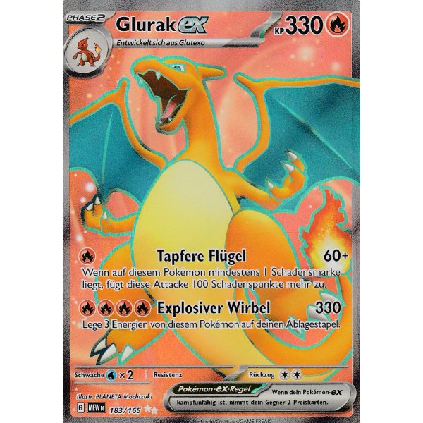Glurak ex 183/165 Fullart
