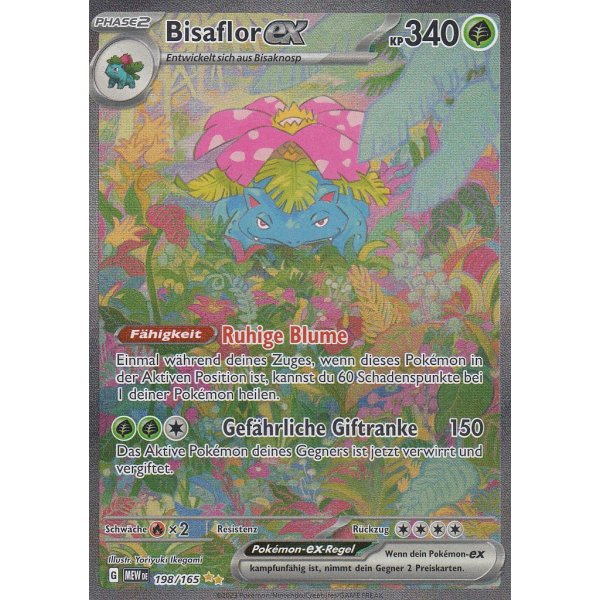 Bisaflor ex 198/165 Special Illustration Rare