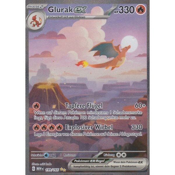 Glurak ex 199/165 Special Illustration Rare