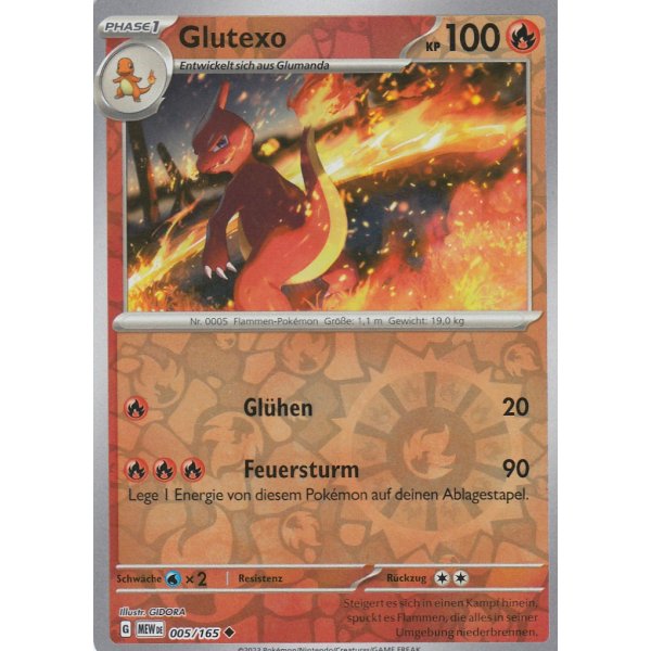 Glutexo 005/165 REVERSE HOLO