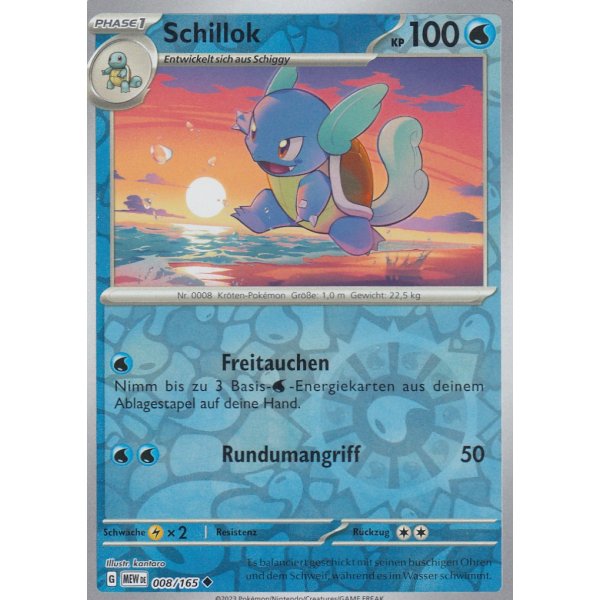 Schillok 008/165 REVERSE HOLO
