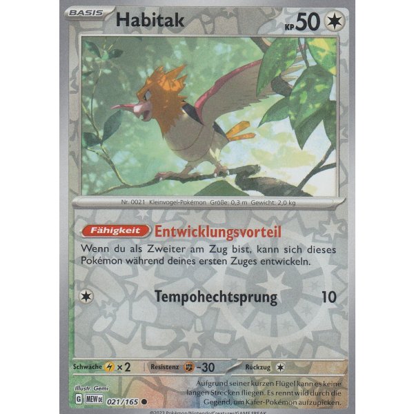Habitak 021/165 REVERSE HOLO