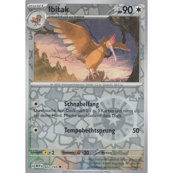 Ibitak 022/165 REVERSE HOLO