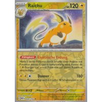 Raichu 026/165 Holo REVERSE HOLO