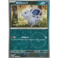 Nidoran W 029/165 REVERSE HOLO