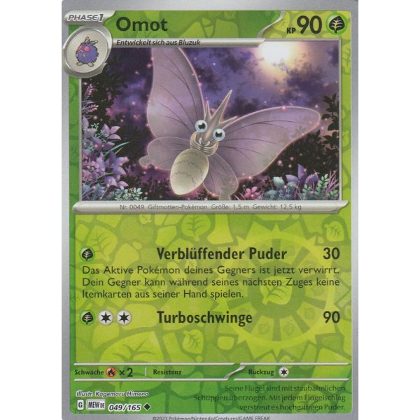 Omot 049/165 REVERSE HOLO