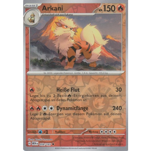 Arkani 059/165 REVERSE HOLO