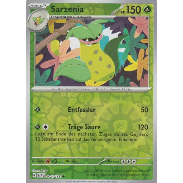 Sarzenia 071/165 REVERSE HOLO